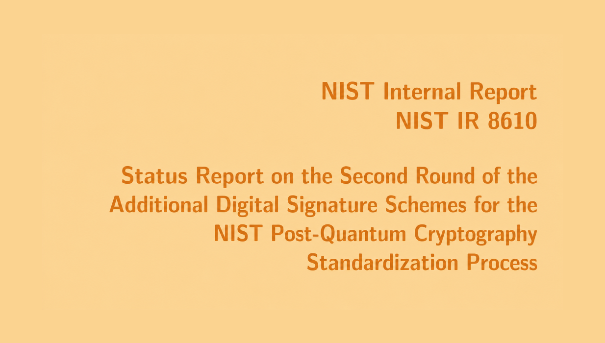 NIST Additional Digital Signature Schemes: trzecia runda selekcji PQC