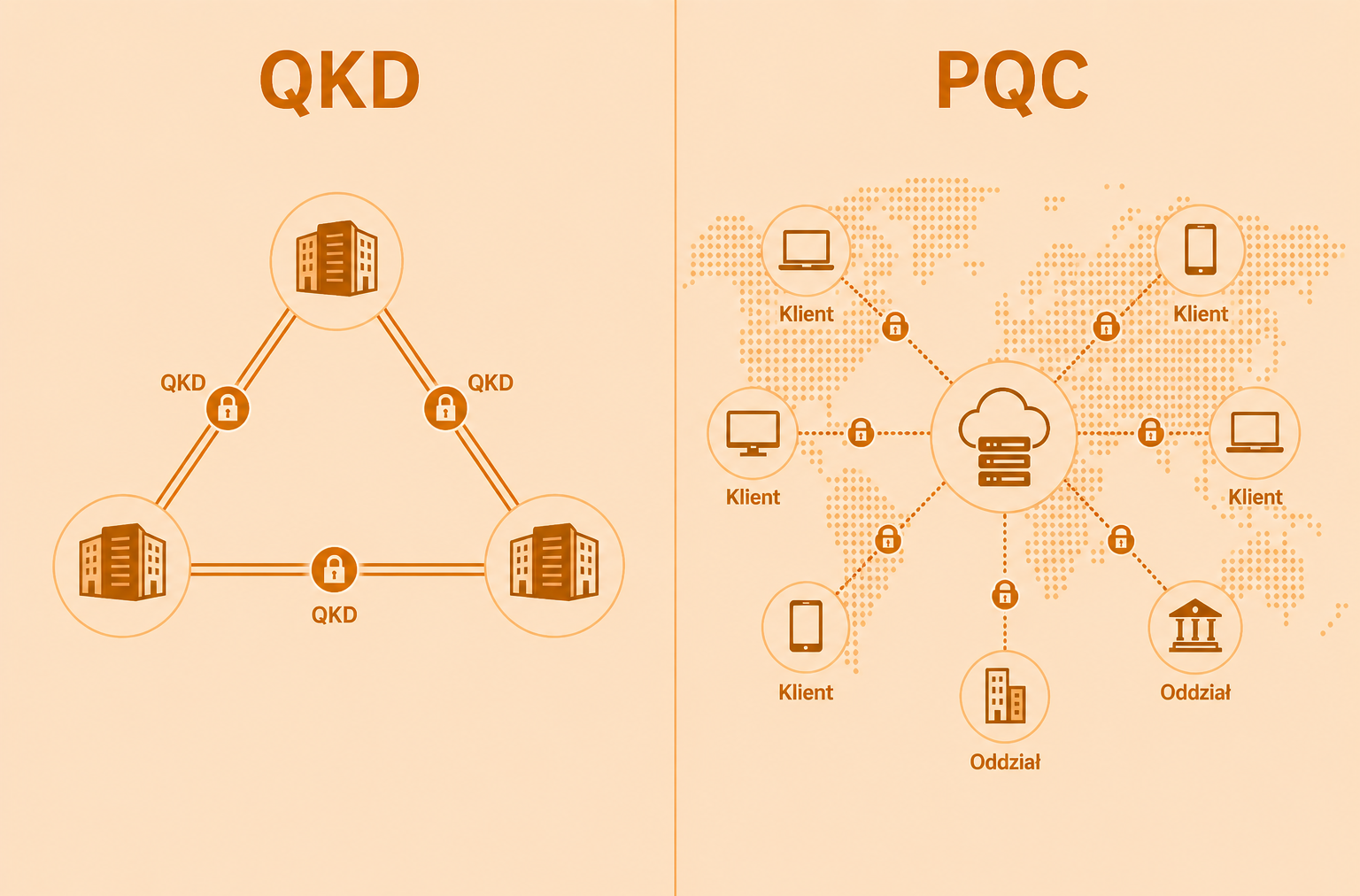 QKD vs. PQC | dwa paradygmaty, dwa modele zagrożeń, jeden problem